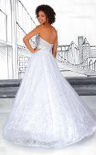 Tiffany Designs - 61116 Sparkling Strapless Sweetheart A-line Gown
