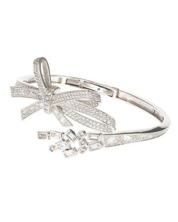 Jarin K Jewelry - Pave Bow Bangle