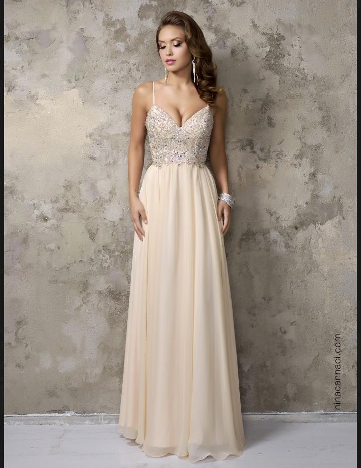 Nina Canacci - 1236 Dress In Champagne