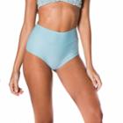 Montce Swim - Aqua Marine High Rise Bikini Bottom