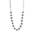 Ashley Schenkein Jewelry - Telluride Pyrite Mixed Metal Necklace