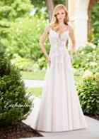 Enchanting By Mon Cheri - 118136 Embroidered A-line Wedding Dress