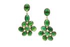 Tresor Collection - Gemstone Mosaico Earrings In 18k Yellow Gold