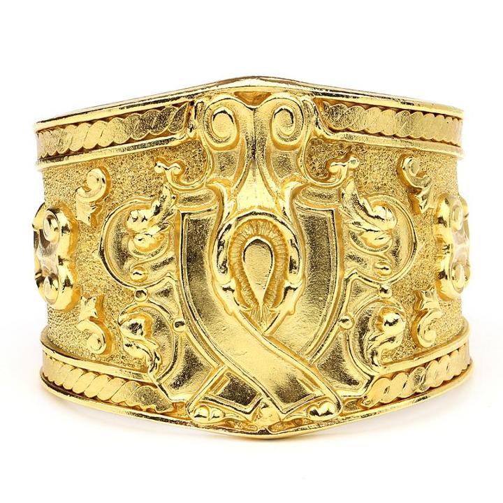 Ben-amun - Royal Charm Sovereign Gold Cuff