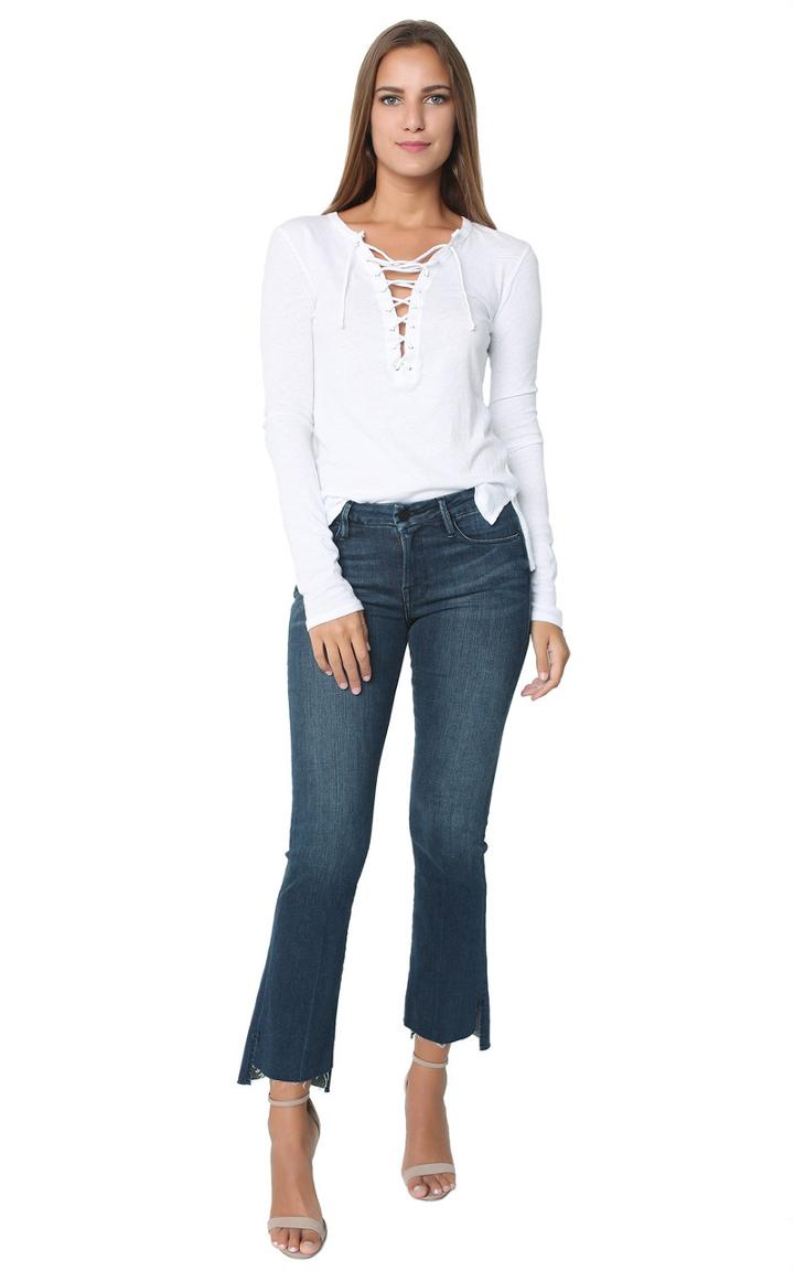 Frame - Le Crop Mini Boot Stagger