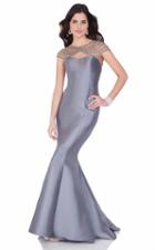Terani Couture - Sophisticated Illusion Neck Mermaid Gown 1621m1720