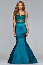 Faviana - 10081 Lace Sweetheart Mermaid Gown