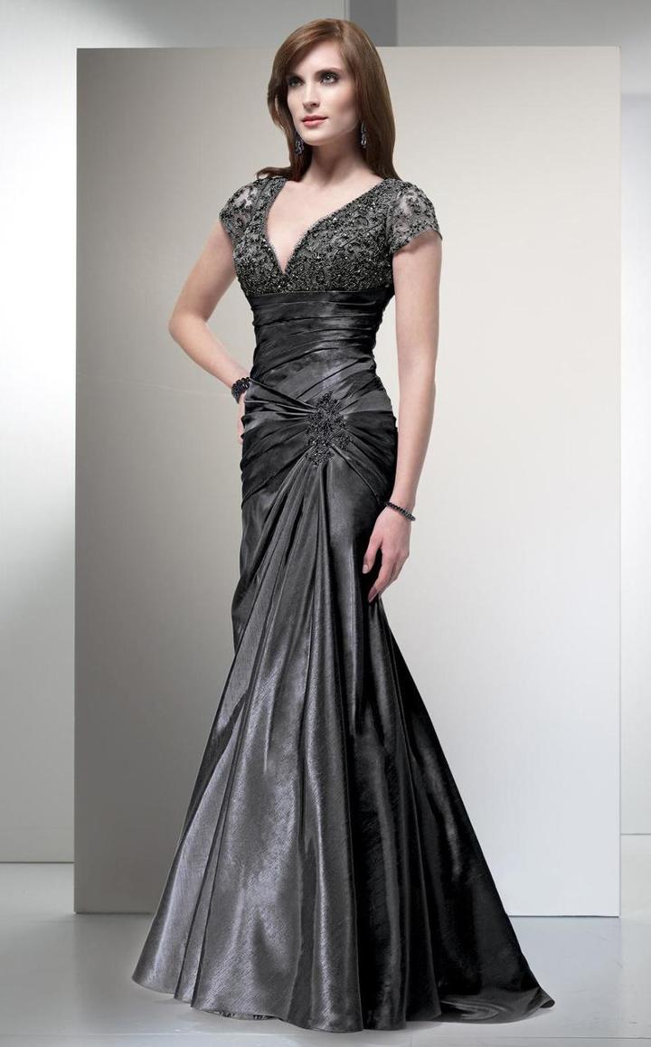 Alyce Paris Black Label - 29357 Lace Bodice Trumpet Gown