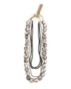 Twine & Twig - Gray Layer Necklace Set