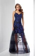 Social Occasions By Mon Cheri - 217842 Sleeveless Floral Long Dress