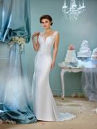 Enchanting By Mon Cheri - 216152 Beaded Lace Illusion Bateau Trumpet Dress