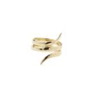 Margaret Elizabeth - Hammered Coil Ring