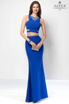 Alyce Paris B'dazzle - 35825 Dress In Royal