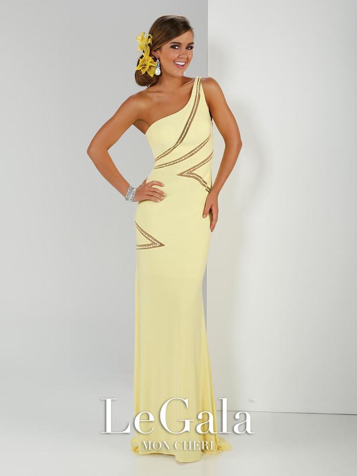 La Gala Prom By Mon Cheri - 116582 Long Dress In Yellow