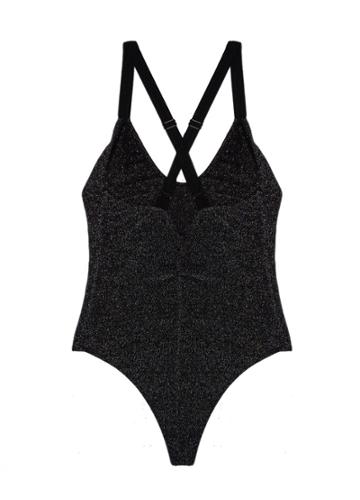 Leah Shlaer Swimwear - The Pavlova Disco Silver One Piece