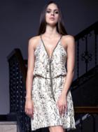 Baccio Couture - Noemi Silk Short Dress