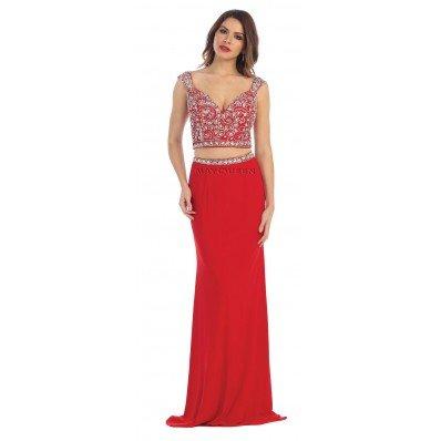 Embellished Two Piece Dress