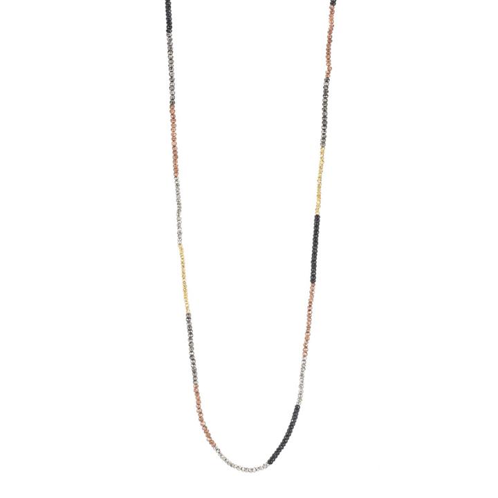 Ashley Schenkein Jewelry - Boulder Mixed Pyrite Necklace