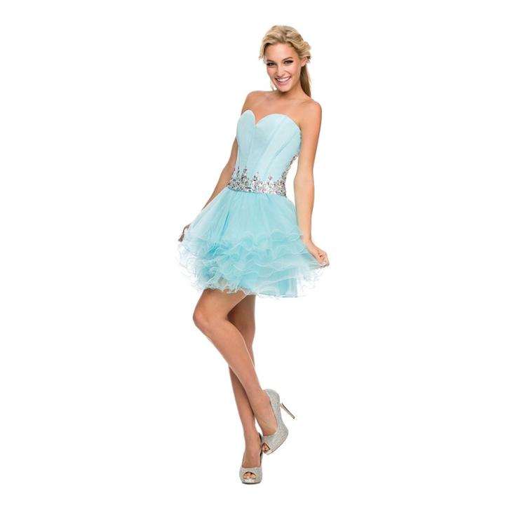Nox Anabel - Strapless Cocktail Dress 6007