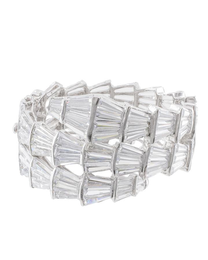 Jarin K Jewelry - Baguette Serpent Bangle