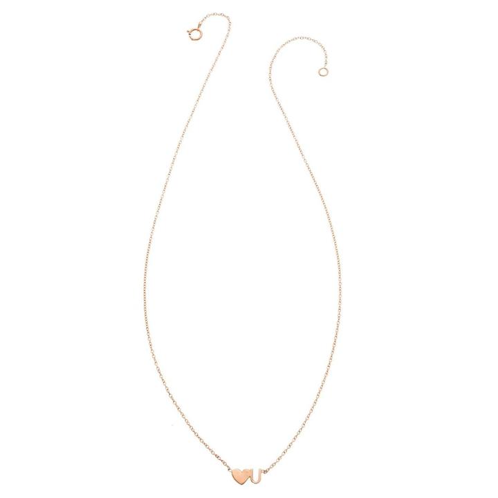 Heather Hawkins - Heart U Necklace - Nameplate Group