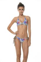 2017 Malai Swimwear - Leo Palmetto Tie Side Bottom B00244