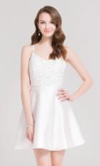 Alyce Paris Homecoming - 3719 Sleeveless V-neck A-line Dress