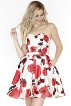 Jolene Collection - 17546 Floral Sweetheart A-line Dress