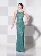 Mon Cheri - 115604 Sleeveless Bateau Long Gown