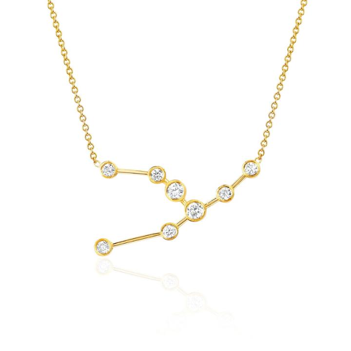 Logan Hollowell - Taurus Diamond Constellation Necklace