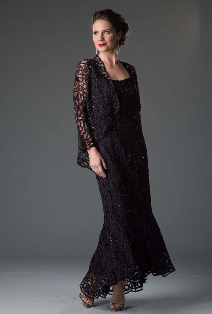Soulmates - D9120x High-low Dress And Jacket Set