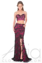 Atria - Ac306 Black/hot Pink