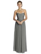Dessy Collection - 2880 Dress In Charcoal Gray