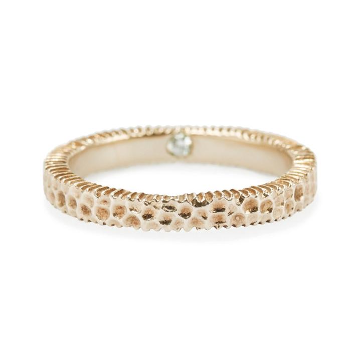 Elizabeth Buenaventura - Hammered Harmony Ring 4423446854