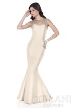 Terani Evening - Sophisticated Illusion Neck Mermaid Gown 1621m1720