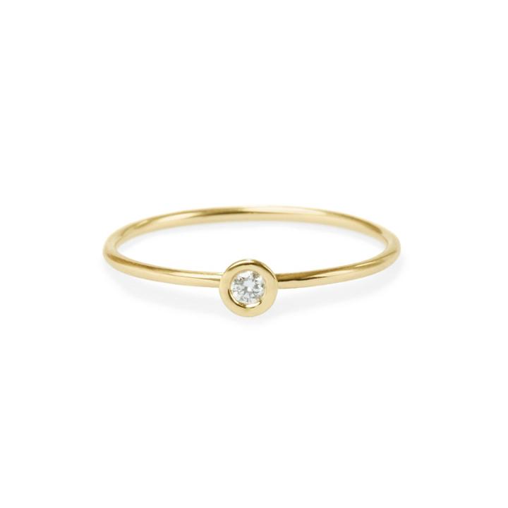 Elizabeth Buenaventura - Round Diamond Friednship Ring