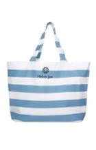 Helen Jon - Blue And White Stripe Tote