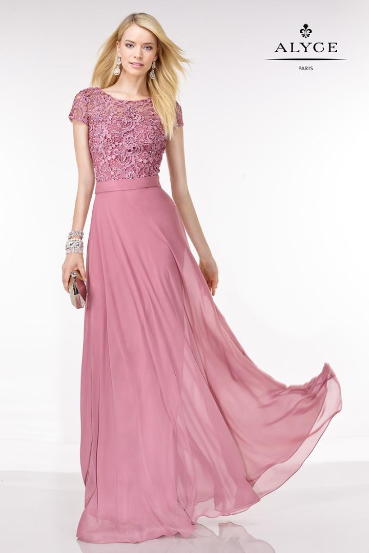 Alyce Paris Black Label - 5733 Dress In Rosewood