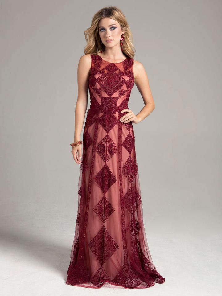 Lara Dresses - 32906 Dress In Wine Nude