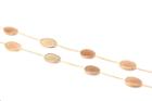 Tresor Collection - Milky Moonstone Long Station Necklace In 18k Yellow Gold