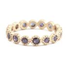 Nina Nguyen Jewelry - Crosshatch Diamond Gold Ring