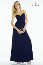 Alyce Paris B'dazzle - 35799 Dress In Navy