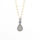 Ashley Schenkein Jewelry - Brooklyn Large Teardrop Necklace