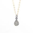 Ashley Schenkein Jewelry - Brooklyn Large Teardrop Necklace