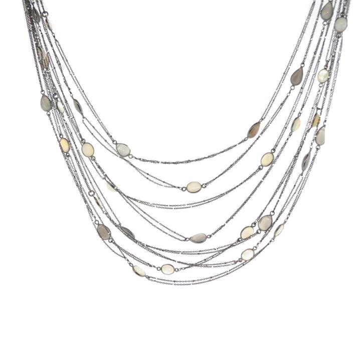 Mabel Chong - Opal And Moonstone Necklace
