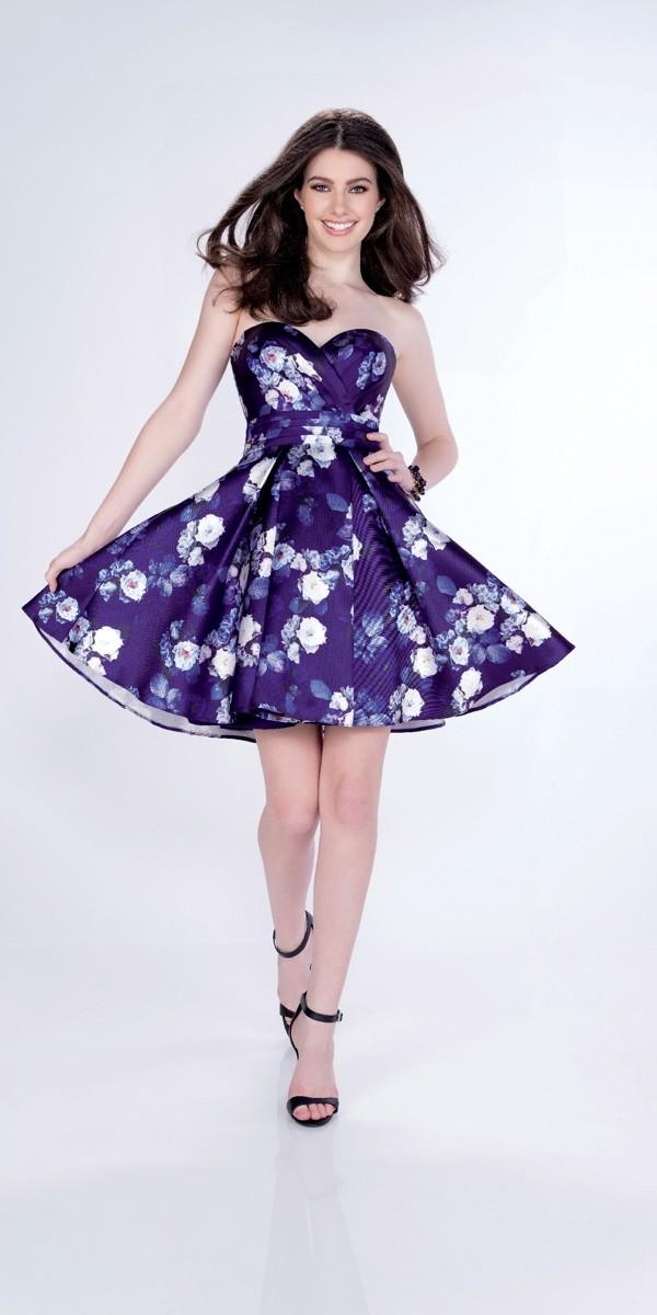 Shorts By Mon Cheri - Mcs21649 Dress