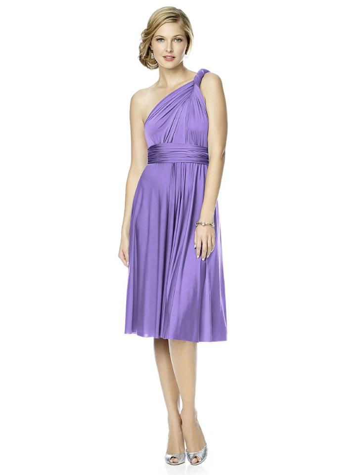 Dessy Collection - Mj-twist1 Dress In Tahiti