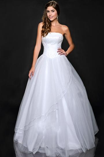 Milano Formals - E1028 Strapless Ballgown