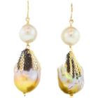 Mabel Chong - Tegan Swing Baroque Pearl Earrings-wholesale
