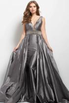 Jovani - 52149 Fabulously Embellished Sleeveless Evening Gown